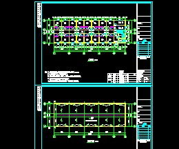 某办公楼建筑施工图免费下载 厂房结构