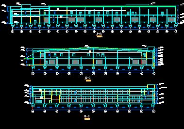 某厂房建筑施工图纸免费下载 工业 农业建筑